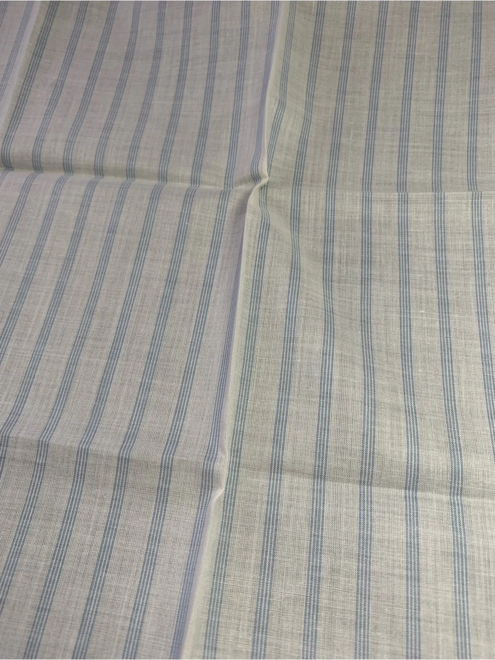 Yves Saint Laurent  White Cotton Handkerchief